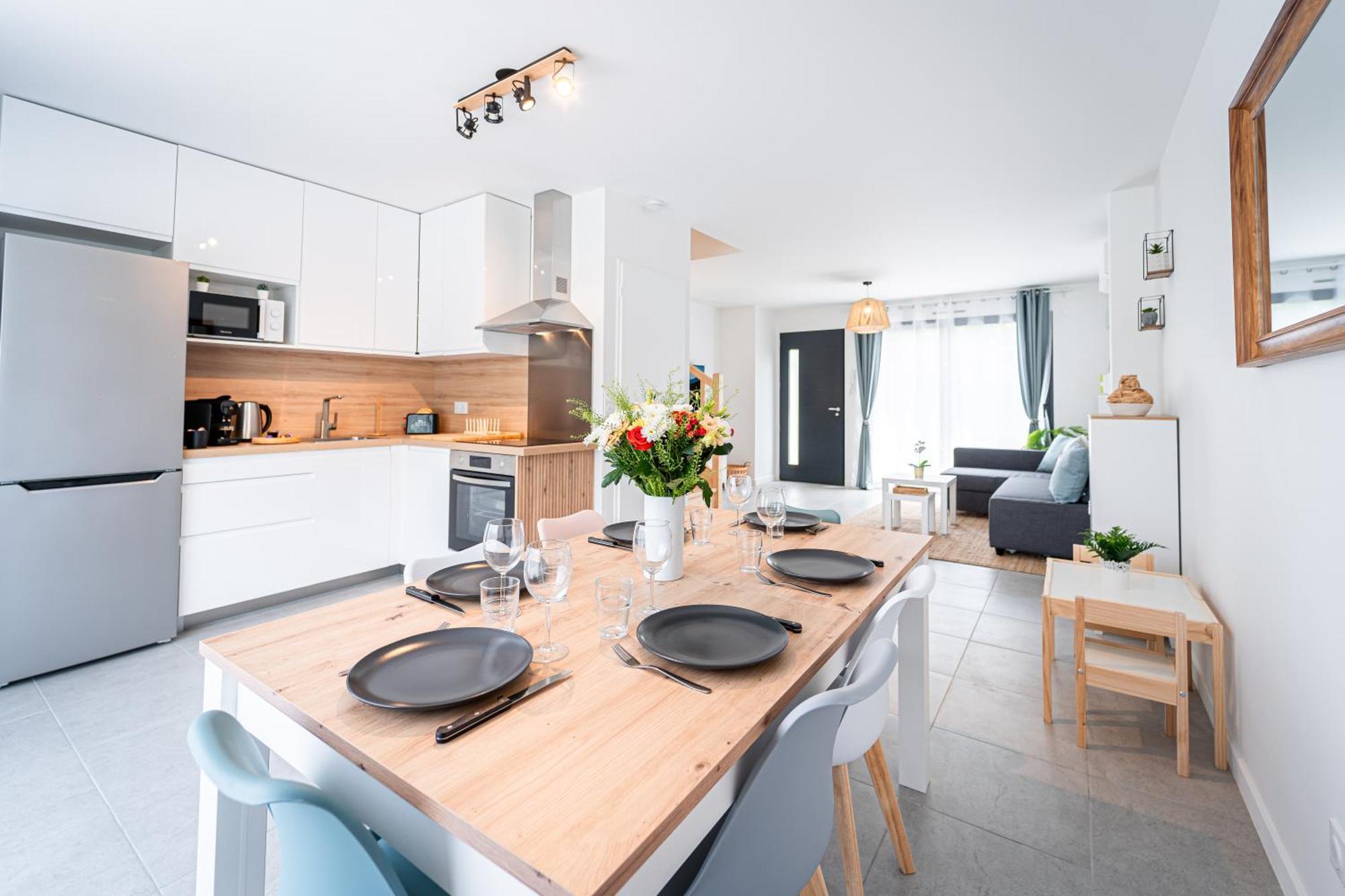Le Cool Plex Duplex Avec Jardin, Disney 10Mn Esbly Екстериор снимка